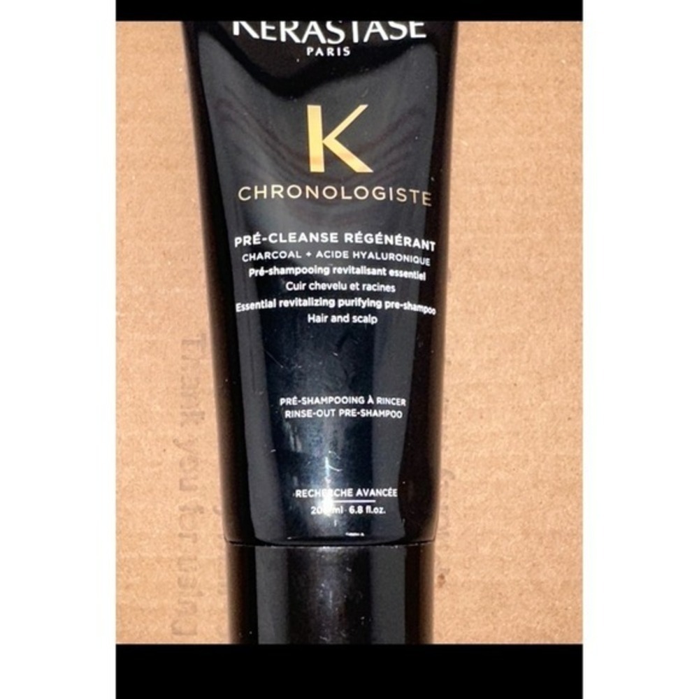 Kerastase Chronologiste Pre-Cleanse Regenerant‎ Charcoal Pre-Shampoo hair care